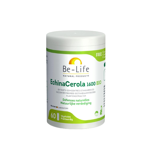 EchinaCerola 1600 BIO Acérola + Echinacea - 60 capsules - Be-Life